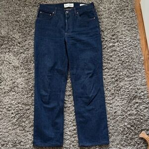 Denim Forum The Arlo Hi-Rise Straight Jean